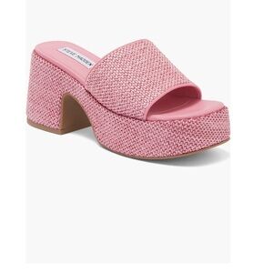 STEVE MADDEN | Reign Blush Pink Platform Sandals